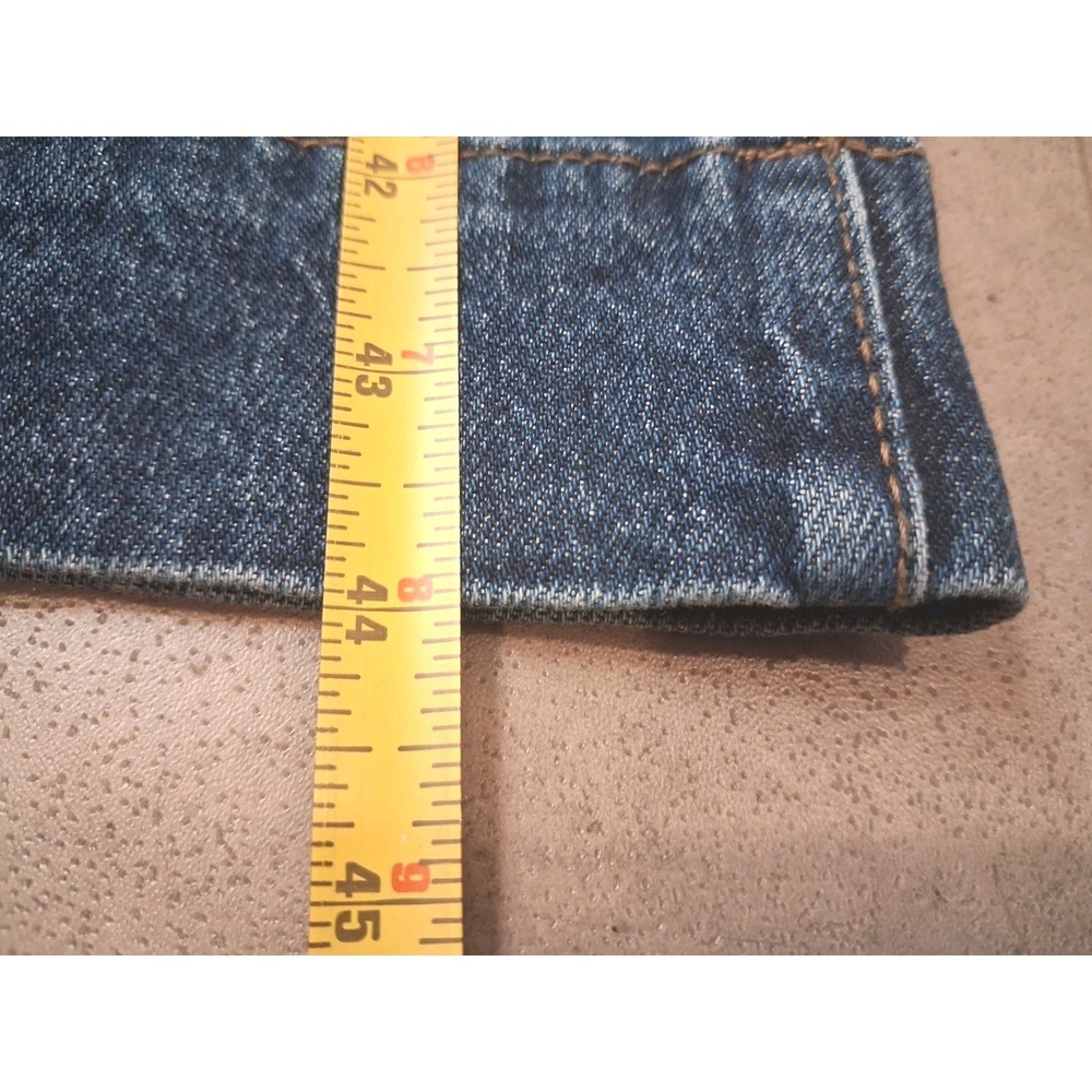 A.N.A. High Rise Wide Leg Jeans Womens Size 14 Barrel - Picture 9 of 10